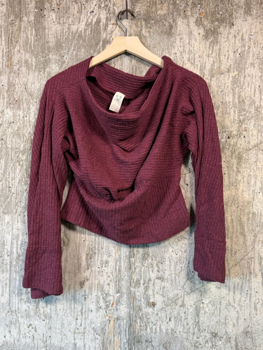 FREE PEOPLE Women's We The Free Crazy On You Thermal Top Size M